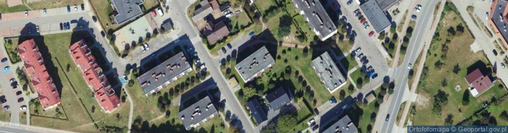 Zdjęcie satelitarne Jerzy Lorbiecki Usługi Transportowe Jerzy Lorbiecki