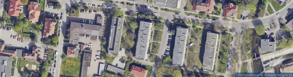 Zdjęcie satelitarne Jerzy Majewski Granulowanie Odpadów z Tworzyw Sztucznych Majewski Jerzy