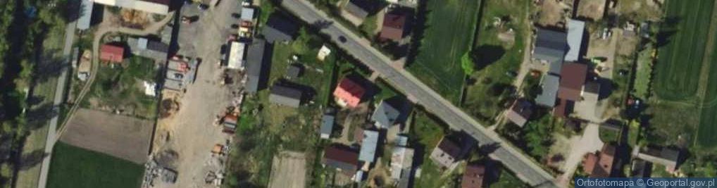 Zdjęcie satelitarne Jerzy Młyńczyk Przedsiębiorstwo Produkcyjno-Handlowo-Usługowe