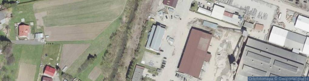 Zdjęcie satelitarne Jerzy Petryłka Zakład Produkcyjno Handlowy Wyrobów Drzewnych
