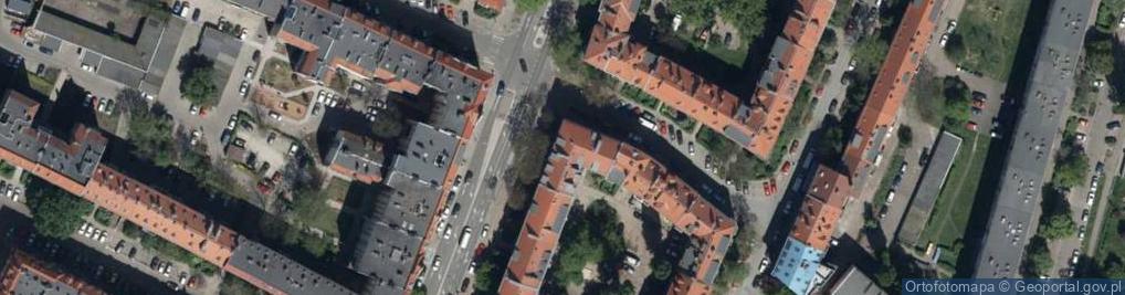 Zdjęcie satelitarne Jerzy Werka HM Wrocław