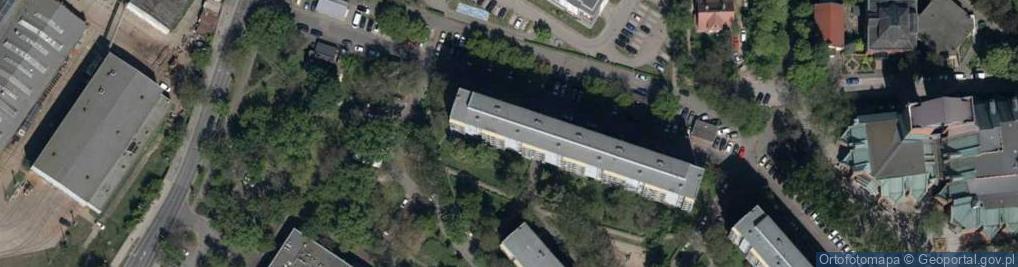 Zdjęcie satelitarne Jet Agencja Składu Komputerowego Mojzesowicz i Mojzesowicz K