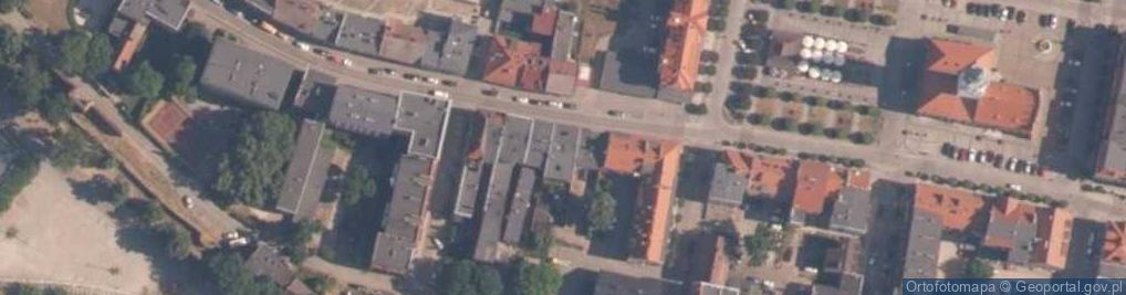 Zdjęcie satelitarne Jeziorska Borczyk
