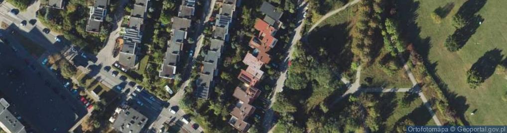 Zdjęcie satelitarne JM Architekci