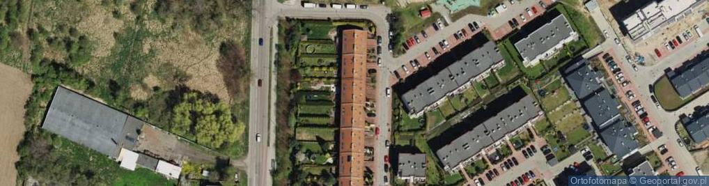 Zdjęcie satelitarne JMJ Projekt Jadwiga Mikołajczyk-Wiśniewska