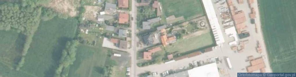 Zdjęcie satelitarne Joachim Czornik Przedsiębiorstwo Usługowo Handlowe Lokis