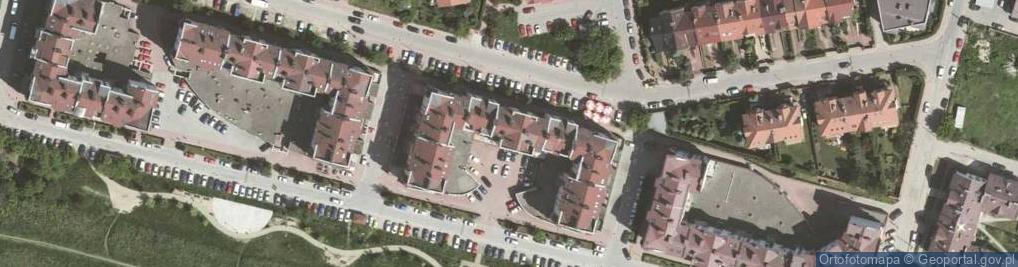Zdjęcie satelitarne Joanna Młynarz Pracownia Poskrzydła