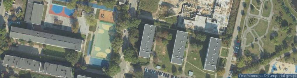 Zdjęcie satelitarne Joanna Rojszyk Usługi Projektowe