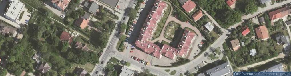 Zdjęcie satelitarne Jodła Handel i Usługi