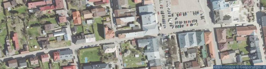 Zdjęcie satelitarne Jolanta Jurkowska Agencja Ubezpieczeniowa Zdrowie