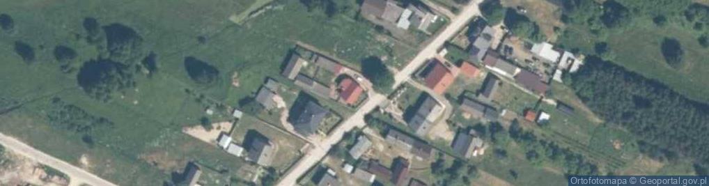 Zdjęcie satelitarne Jolanta Kęsak Zakład Usług Leśnych