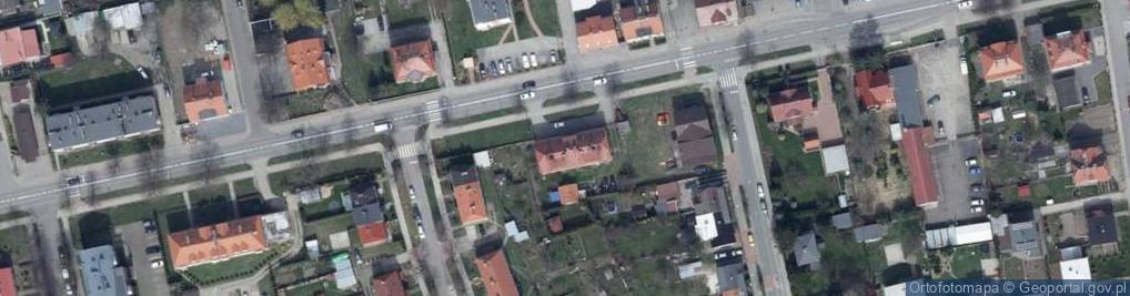 Zdjęcie satelitarne Jolanta Wiesiołek Wspólnik Spółki Cywilnej Przedsiębiorstwo Handlowo Usługowe Ata