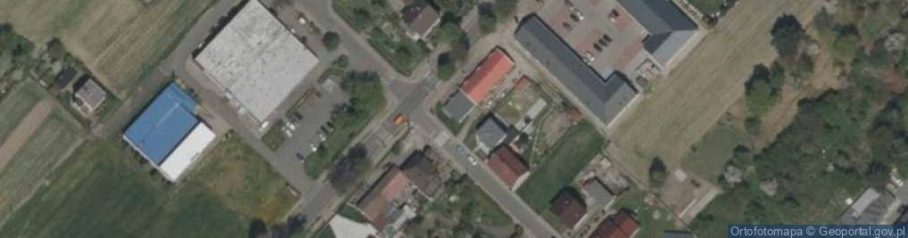Zdjęcie satelitarne Jolanta Wójcik Firma Handlowo-Usługowa Saba