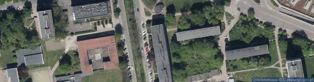 Zdjęcie satelitarne Jończyk A., Wrocław