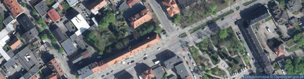 Zdjęcie satelitarne Józef Cwaliński Zielona Księgarnia