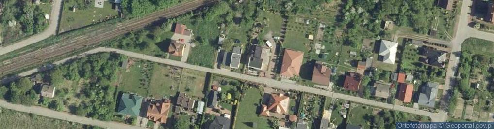 Zdjęcie satelitarne Józef Gnych G i M E X Firma Handlowa Józef Gnych