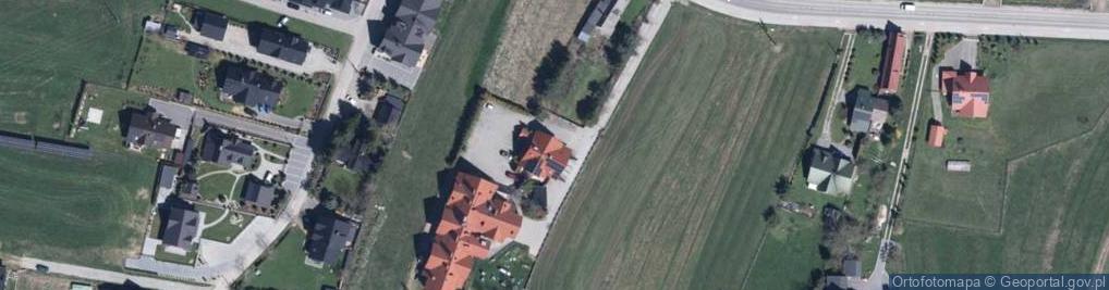 Zdjęcie satelitarne Józef Poniedziałek Wynajem Pokoi od Przedszkola do Seniora