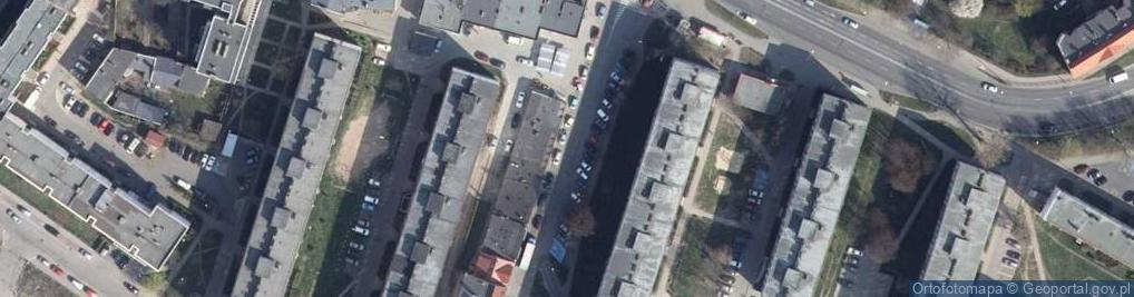 Zdjęcie satelitarne Józefa Nyrka