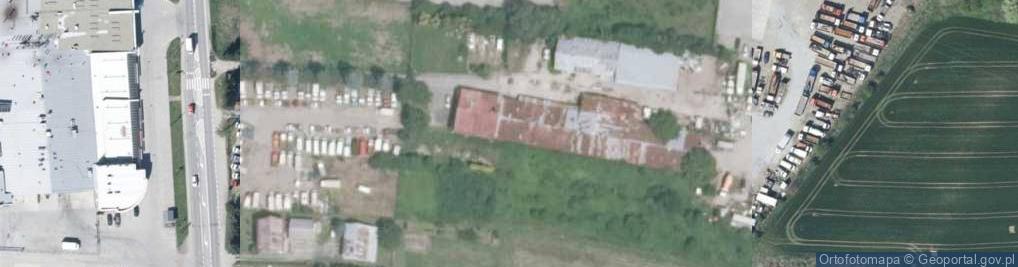 Zdjęcie satelitarne Józwatrans Józef Cebula Wacław Szkaradek