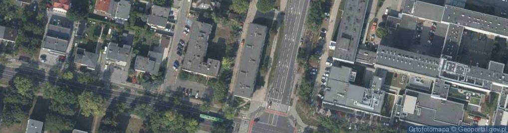 Zdjęcie satelitarne JRT Laboratorium Protetyczne B J Połomscy