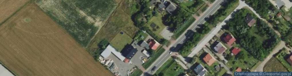 Zdjęcie satelitarne Juraszek Tadeusz PPHU Trak Bieszczady Tomasz Krupka, Dariusz Juraszek, Tadeusz Juraszek