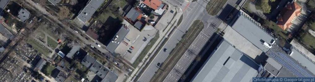 Zdjęcie satelitarne Just Przedsiębiorstwo Handlowo Usługowe