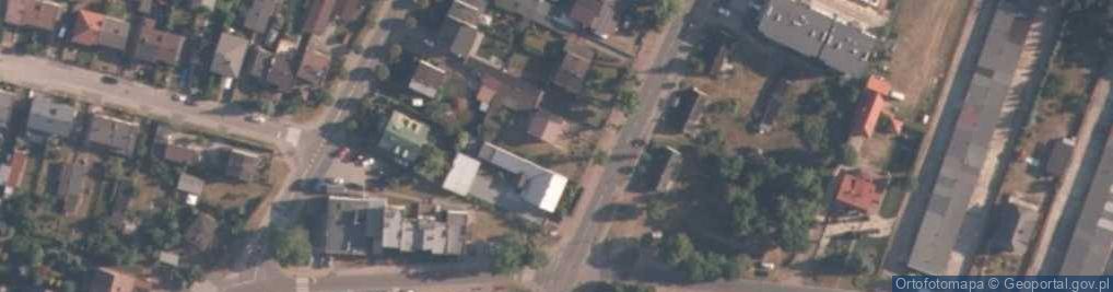 Zdjęcie satelitarne Justan Zakład Produkcyjno Handlowo Usługowy