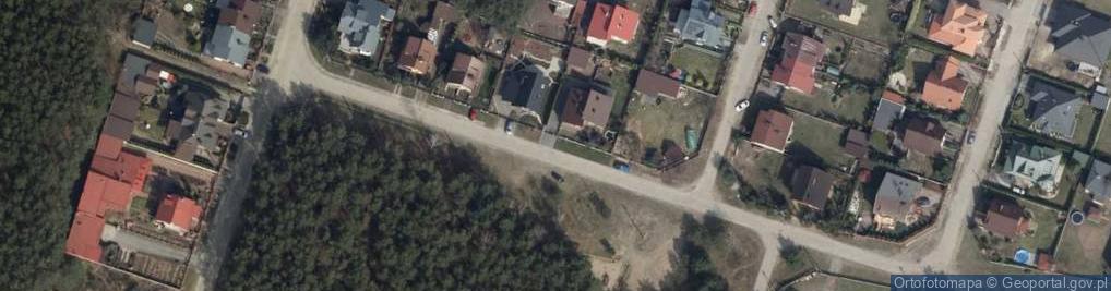Zdjęcie satelitarne Justyna Biazik Firma Handlowo Usługowa Justyna
