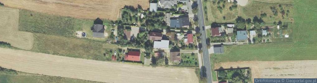 Zdjęcie satelitarne Justyna Jędryczka Przedsiębiorstwo Produkcyjno Usługowo Handlowe Dratex