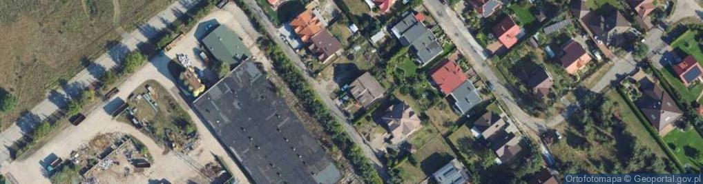 Zdjęcie satelitarne Justyna Karczyńska Handel Obwoźny