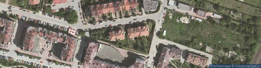 Zdjęcie satelitarne Justyna Naborczyk - Działalność Gospodarcza