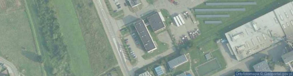 Zdjęcie satelitarne K & K w Likwidacji