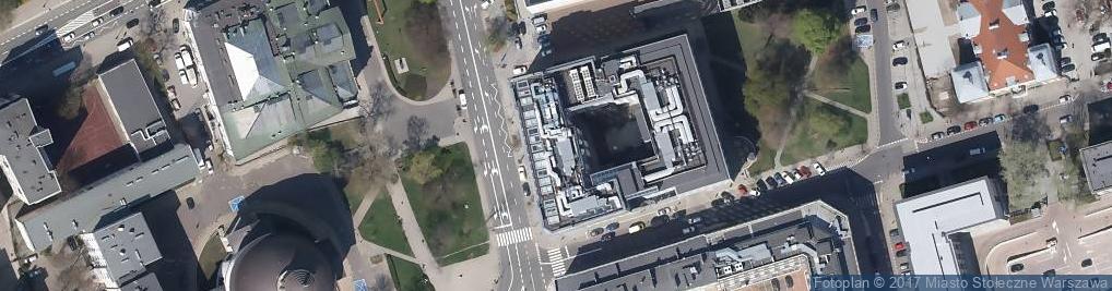 Zdjęcie satelitarne K&L Gates Warsaw