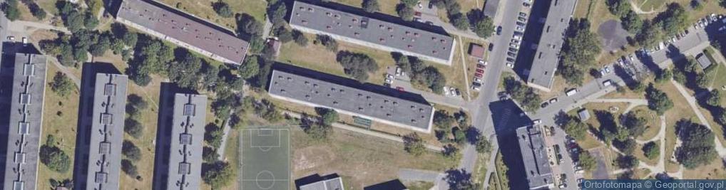 Zdjęcie satelitarne K.T.H.Mirosław Głogowski