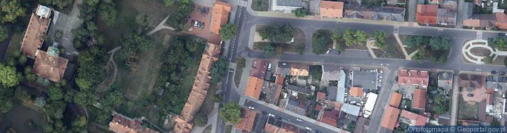 Zdjęcie satelitarne K w i A C i A R N i A Siuda Chrząstowska Danuta