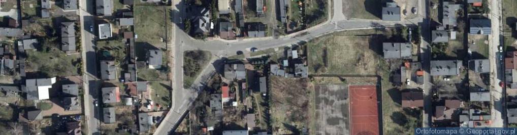 Zdjęcie satelitarne Kachelski Dachy Przedsiębiorstwo Handlowo Usługowe Mariusz Kachelski