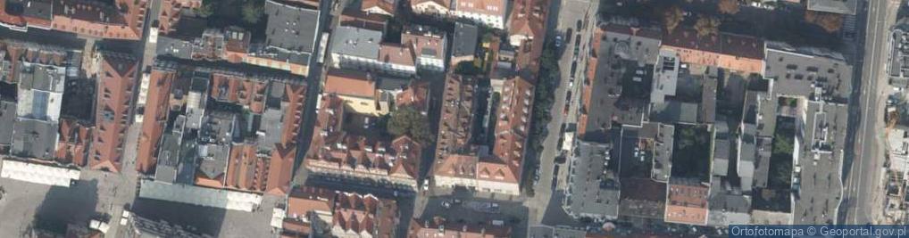 Zdjęcie satelitarne Kącik Fryzjerski