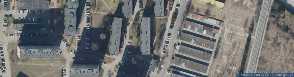 Zdjęcie satelitarne Kacper Wiśniak - Działalność Gospodarcza