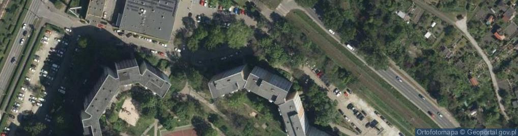 Zdjęcie satelitarne Kaczor S., Wrocław
