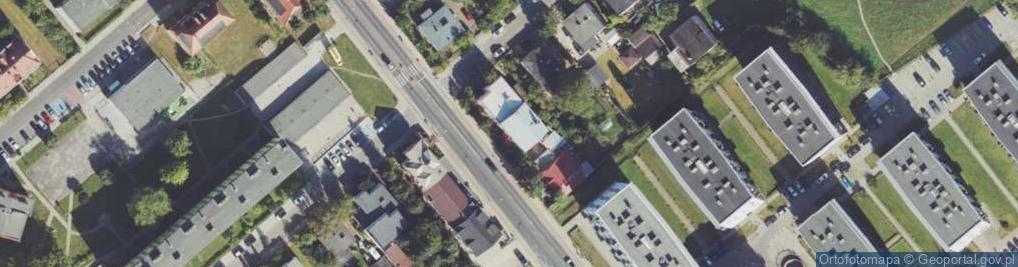 Zdjęcie satelitarne Kadar Produkcja Usługi Handel mgr Inż.Eugeniusz Aziewicz