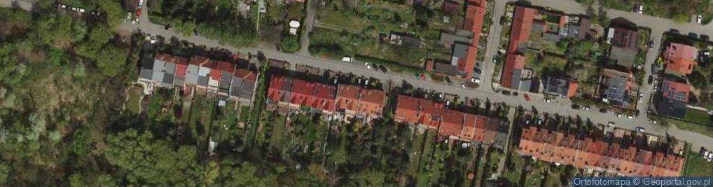 Zdjęcie satelitarne Kajetan Ślusarski Fryzjer