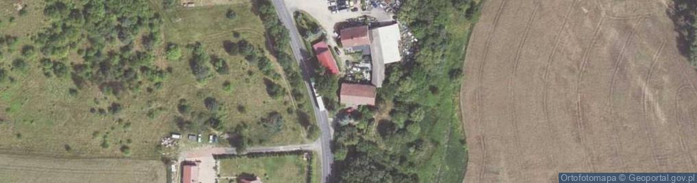 Zdjęcie satelitarne Kaliberda Dariusz Firma Handlowo-Usługowa Kaliberda