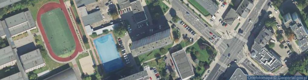 Zdjęcie satelitarne Kaliskie Stowarzyszenie Taksówkarzy Taxi Centrum w Kaliszu