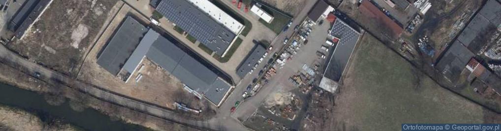 Zdjęcie satelitarne Kaliskie Zakłady Przemysłu Terenowego w Kaliszu