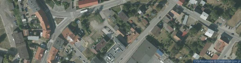 Zdjęcie satelitarne Kamieniarstwo Nagrobki Budowlanka Granit Marmur Lastriko Gutowski Stanisław Szybkowski Jan