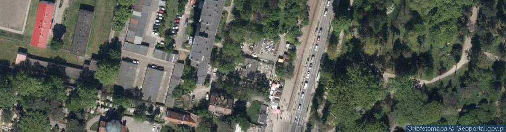 Zdjęcie satelitarne Kamieniarstwo