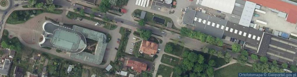 Zdjęcie satelitarne Kamila Kulik-Hylla Inżynieria i Doradztwo Techniczne