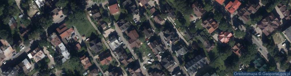 Zdjęcie satelitarne Kamińska Maria Jadwiga Pokoje Gościnne Willadoro