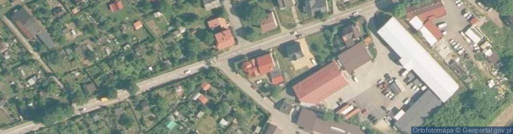 Zdjęcie satelitarne Kamir Mioduszewska Kafel Adamek