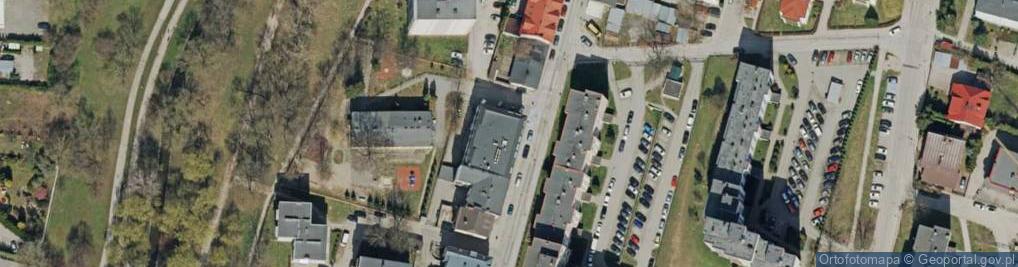 Zdjęcie satelitarne Kamsoft S.A. O/Kielce